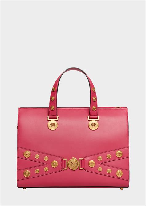 versace pink clutch bag|versace handbags with big zipper.